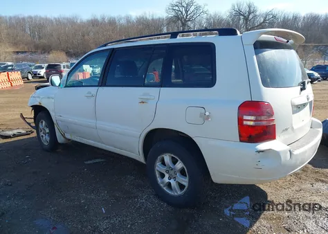 2003 Toyota Highlander Limited V6 z USA, uszkodzony, nr VIN JTEHF21A430104267